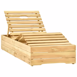 VidaXL 3065959 sedia da esterno Salone Seduta imbottita Legno di pino Verde