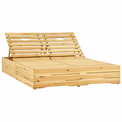 VidaXL 3065971 sedia da esterno Salone Seduta imbottita Legno di pino Crema