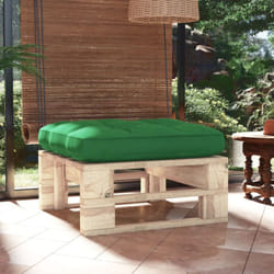 Ottomana da Giardino Pallet in Legno di Pino Impregnato Vidaxl 5104
