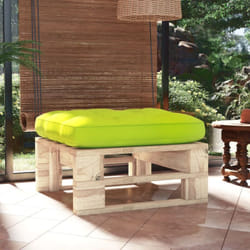 Ottomana da Giardino Pallet in Legno di Pino Impregnato Vidaxl 8019
