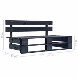VidaXL 3066526 panca da esterno Legno - Vista aggiuntiva 6