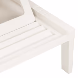 VidaXL 315826 sedia da esterno Salone Seduta imbottita Plastica Bianco - Vista aggiuntiva 6