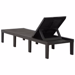 VidaXL 315827 sedia da esterno Salone Seduta imbottita Plastica Antracite - Vista aggiuntiva 5