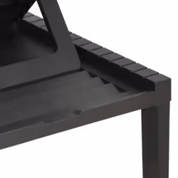 VidaXL 315827 sedia da esterno Salone Seduta imbottita Plastica Antracite - Vista aggiuntiva 6