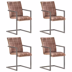 VidaXL 3067130, Vera pelle, Caldaie, 510 mm, 560 mm, 910 mm, 45 cm, 46,5 cm
