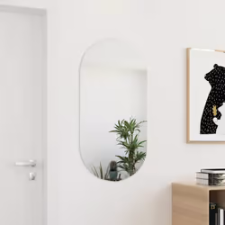 Aggiungete un tocco in stile minimalista alla camera da letto, al salotto o al guardaroba grazie al nostro pratico specchio d ...