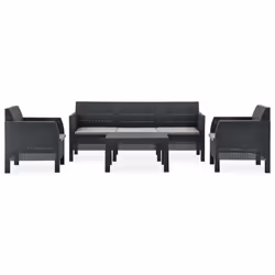 VidaXL 3067235 set mobili da esterno