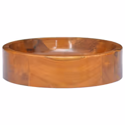 Lavabo in Legno Massello di Teak Φ40x10 cmcod mxl 104552 - Vista aggiuntiva 2