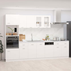 Vidaxl - Set Armadi da Cucina 7 pz Bianco in Truciolato
