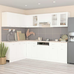 Vidaxl - Set Armadi da Cucina 11 pz Bianco in Truciolato