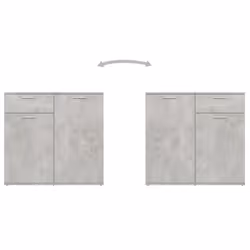 VidaXL 805774 credenza per soggiorno - Vista aggiuntiva 5