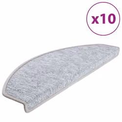 Tappetini per Scale 10 pz 65x24x4 cm Grigio Chiarocod mxl 103563 - Vista aggiuntiva 2