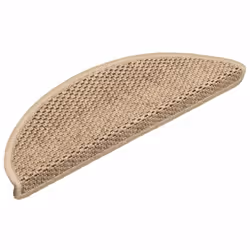 Tappeti Autoadesivi Scale Aspetto Sisal 15 pz 56x17x3 cm Sabbiacod mxl 127328 - Vista aggiuntiva 2