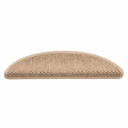 Tappeti Autoadesivi Scale Aspetto Sisal 15 pz 56x17x3 cm Sabbiacod mxl 127328 - Vista aggiuntiva 3
