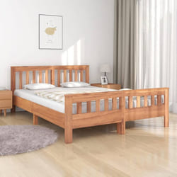 Vidaxl - Giroletto in Legno Massello di Teak 140x200 cm