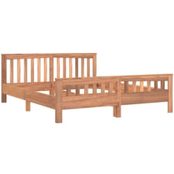 Giroletto in Legno Massello di Teak 160x200 cm Vidaxl