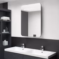Donate al vostro bagno un piacevole tocco estetico con il nostro armadietto con specchio e LED! Il nostro armadietto da paret ...