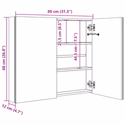 VidaXL 326516 arredo bagno - Vista aggiuntiva 8