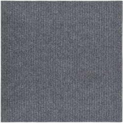 Vidaxl - Tappeto Corsia Acchiappa Polvere 100x100 cm Grigio