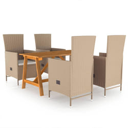VidaXL 3068759 set mobili da esterno