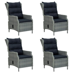 VidaXL 3068783 set mobili da esterno Grigio chiaro