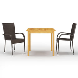 VidaXL 3067689 set mobili da esterno