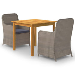 VidaXL 3067723 set mobili da esterno