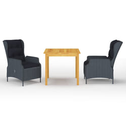 VidaXL 3067744 set mobili da esterno