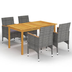 VidaXL 3067770 set mobili da esterno
