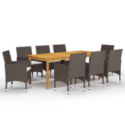 VidaXL 3067862 set mobili da esterno