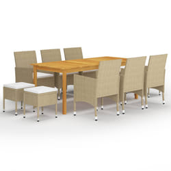 VidaXL 3067873 set mobili da esterno