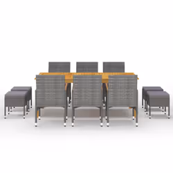 VidaXL 3067876 set mobili da esterno