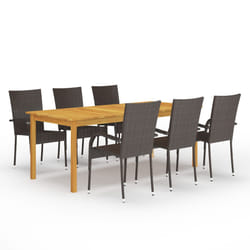 VidaXL 3067877 set mobili da esterno