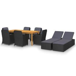 VidaXL 3067917 set mobili da esterno