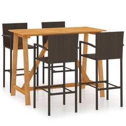 VidaXL 3067968 set mobili da esterno