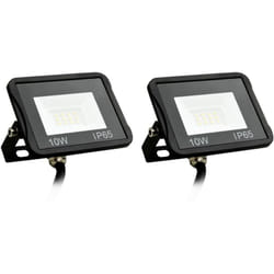 Faretti a led 2 pz 10 w Bianco Freddo Vidaxl 6404