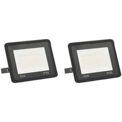 Faretti a led 2 pz 50 w Bianco Freddo