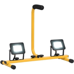 Faretto a led con Maniglia 2x10 w Bianco Freddo Vidaxl