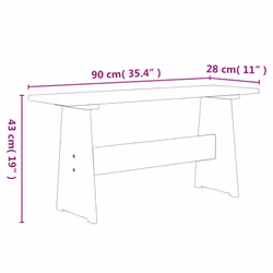 VidaXL 327253 tavolo da cucina e sala da pranzo - Vista aggiuntiva 7