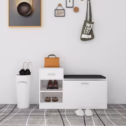 Questa scarpiera, che combina uno stile semplice e moderno, è l'aggiunta ideale per riporre le scarpe in modo organizzato e c ...