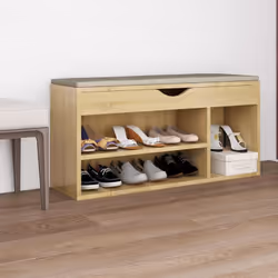 Tenete le vostre scarpe sempre in ordine e a portata di mano grazie a questa scarpiera! La panca con il cuscino può offrirvi ...