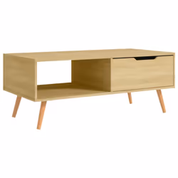 vidaXL Tavolino Salotto Rovere Sonoma 100x49,5x43 cm Legno Multistrato - Vista aggiuntiva 2