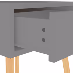 VidaXL 326800 comodino Grigio - Vista aggiuntiva 8