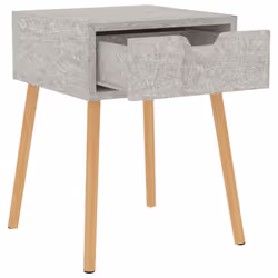 VidaXL 326803 comodino Colore cemento - Vista aggiuntiva 6