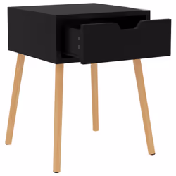 VidaXL 326809 comodino Nero - Vista aggiuntiva 6