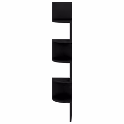 VidaXL 326832 scaffale Legno Nero - Vista aggiuntiva 4