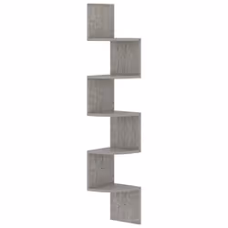 VidaXL 326835, Legno, Grigio, 5 kg, 190 mm, 190 mm, 1230 mm