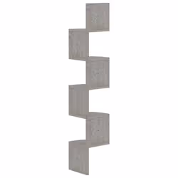 VidaXL 326835 scaffale Legno Grigio