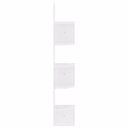 VidaXL 326837 scaffale Legno Bianco - Vista aggiuntiva 4