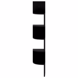 VidaXL 326838 scaffale Legno Nero - Vista aggiuntiva 5